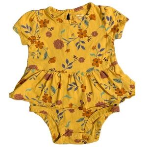 Carter’s yellow baby dress Onsie